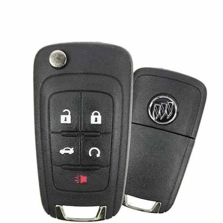 Oem OEM: REF: 2016-2019 Buick Cascada / 5-Button Flip Key / PN: 13599913 / KR55WK50073 RFK-ULK912